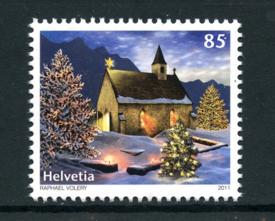 2011 - LOTTO/24555 - SVIZZERA - 85c. NATALE - NUOVO