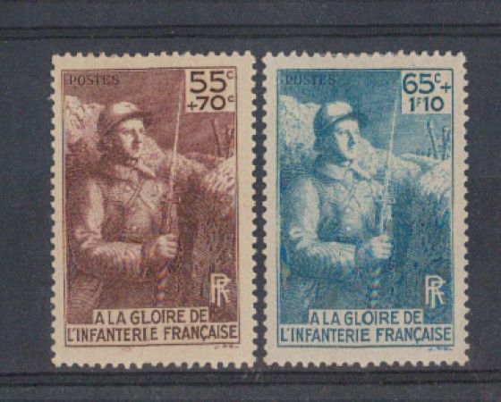 1938 - LOTTO/5212 - FRANCIA - MONUMENTO ALLA FANTERIA