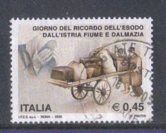 2005 - LOTTO/7499U - REPUBBLICA - GIORNO DEL RICORDO - USATO