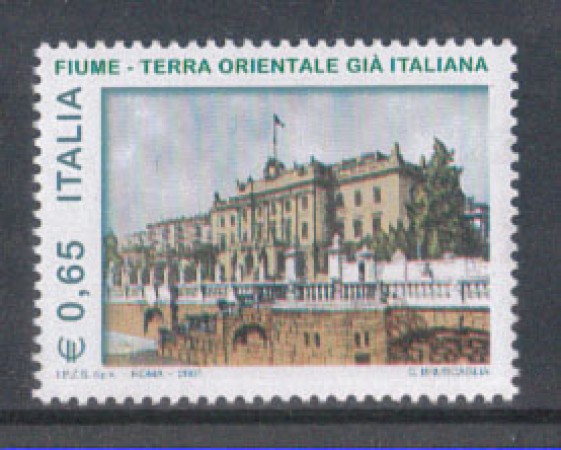 2007 - LOTTO/7660 - REPUBBLICA - OMAGGIO A FIUME