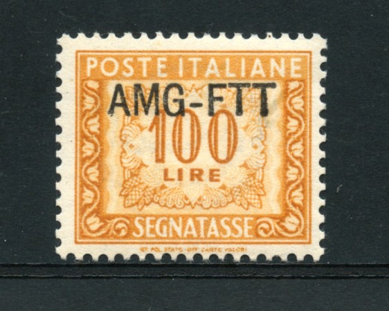 1949/54 - LOTTO/17367 - TRIESTE A - 100 LIRE SEGNATASSE - NUOVO