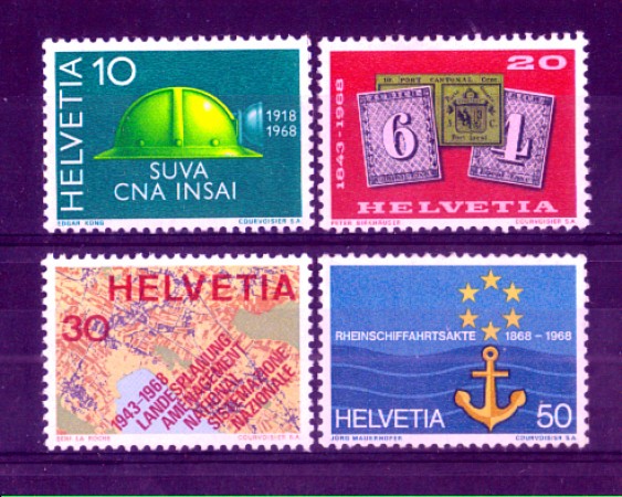 1968 - LOTTO/SVI814CPN - SVIZZERA - PROPAGANDA 4v. - NUOVI
