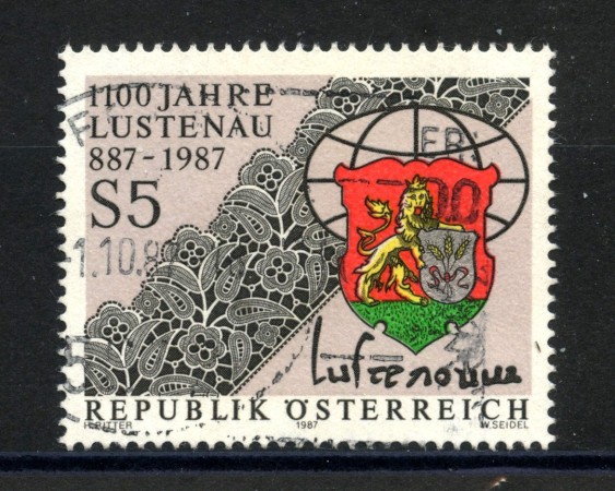 1987 - AUSTRIA - LOTTO/39539 - COMUNE DI LUSTENAU - USATO