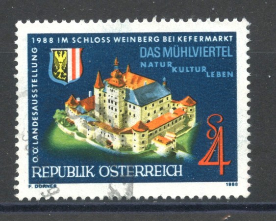 1988 - AUSTRIA - MOSTRA REGIONALE - USATO - LOTTO/39560