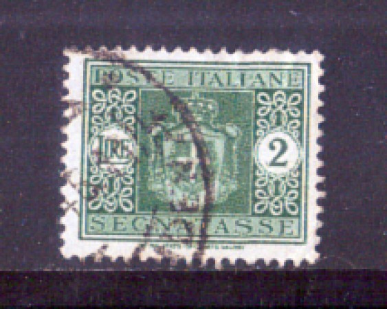 1945 - LOTTO/LUOT82U - LUOGOTENENZA - 2 LIRE SEGNATASSE - USATO