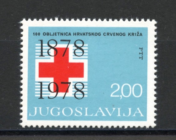 1978 - JUGOSLAVIA - LOTTO/38219 - CROCE ROSSA CROATA - NUOVO