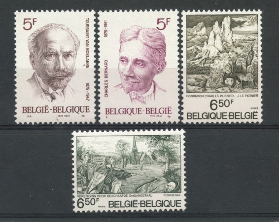 1976 - LOTTO/23169 - BELGIO - ANNIVERSARI 4v. - NUOVI