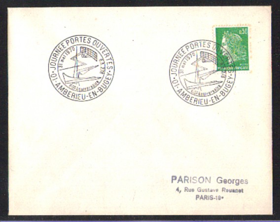 FRANCIA - 1970 - LBF/3223 - AMBERIEU JOURNEE PORTES OUVERTES