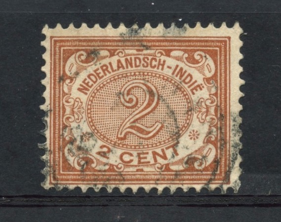 1902/09 - INDIE OLANDESI - 2 c.  BRUNO CIFRA - USATO - LOTTO/28779