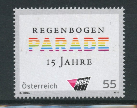 2010 - AUSTRIA - PARATA ARCOBALENO A VIENNA - NUOVO - LOTTO/33536