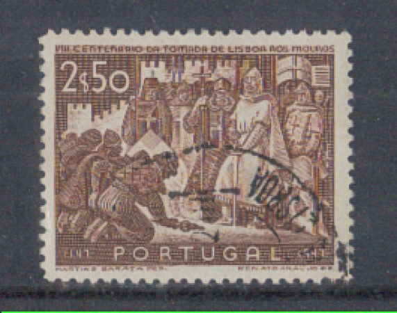 1947 - LOTTO/9725EU - PORTOGALLO - 2,50e. LIBERAZIONE - USATO