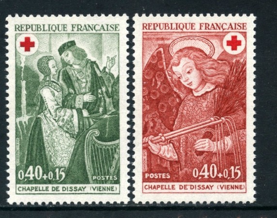 1970 - FRANCIA - PRO CROCE ROSSA 2v. - NUOVI - LOTTO/26006