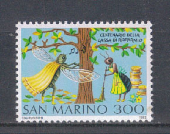1982 - LOTTO/8022 - SAN MARINO - CASSA DI RISPARMIO - NUOVO