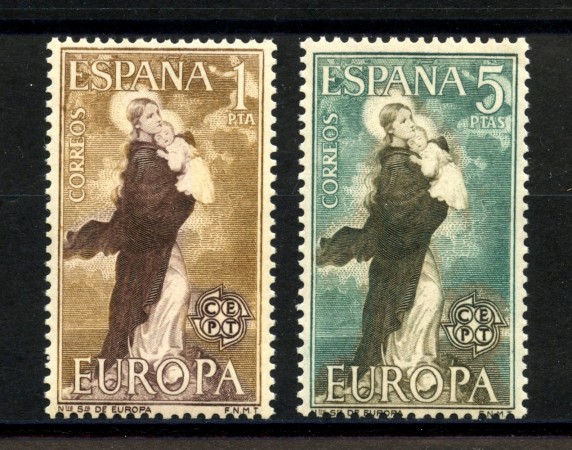 1963 - SPAGNA - LOTTO/41171 - EUROPA 2v. - NUOVI