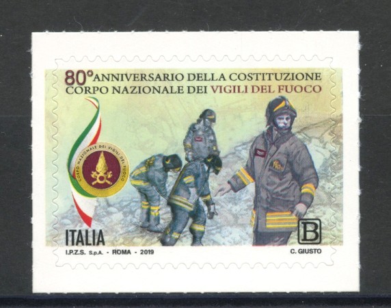2019 - REPUBBLICA - VIGILI DEL FUOCO - NUOVO - LOTTO/37138