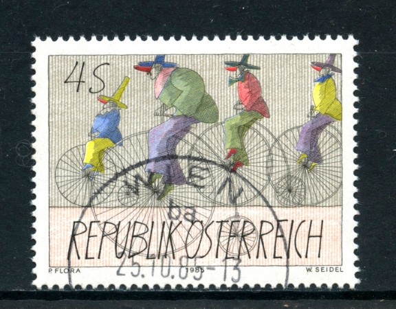 1985 - AUSTRIA - ARTE MODERNA - USATO - LOTTO/28358