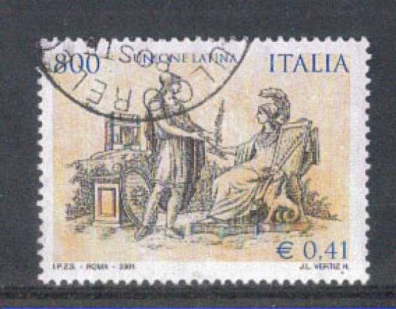 2001 - LOTTO/7336U - REPUBBLICA - UNIONE LATINA - USATO