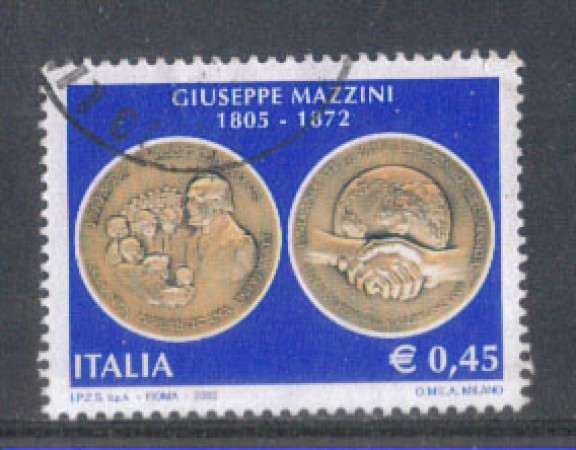 2005 - LOTTO/7536U - REPUBBLICA - GIUSEPPE MAZZINI - USATO