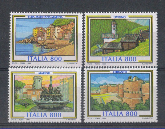 1998 - LOTTO/7186 - REPUBBLICA - TURISTICA 25°