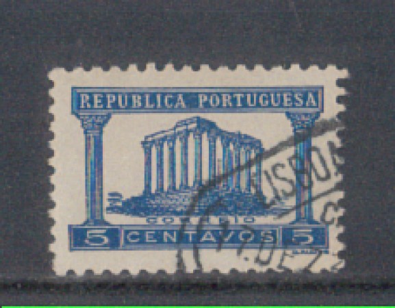 1935 - LOTTO/9696BU - PORTOGALLO - 5c. AZZURRO - USATO