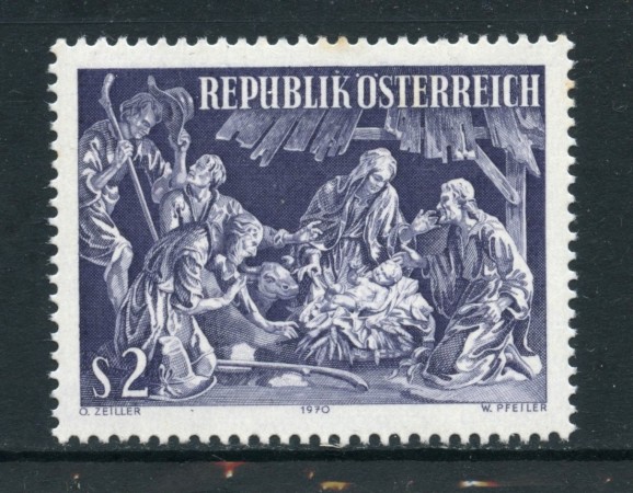 1970 - AUSTRIA - NATALE - NUOVO - LOTTO/27965