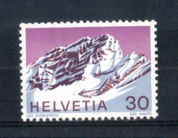 1971 - LOTTO/SVI884N - SVIZZERA - 30c. ALPI SVIZZERE - NUOVO