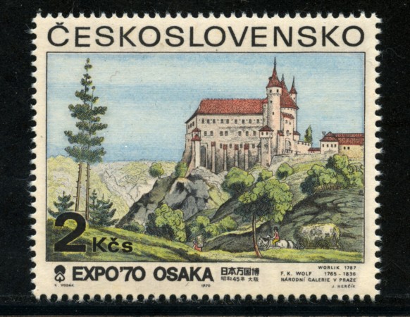 1970 - LOTTO/19127 - CECOSLOVACCHIA - 2Kcs. EXPO DI OSAKA - NUOVO