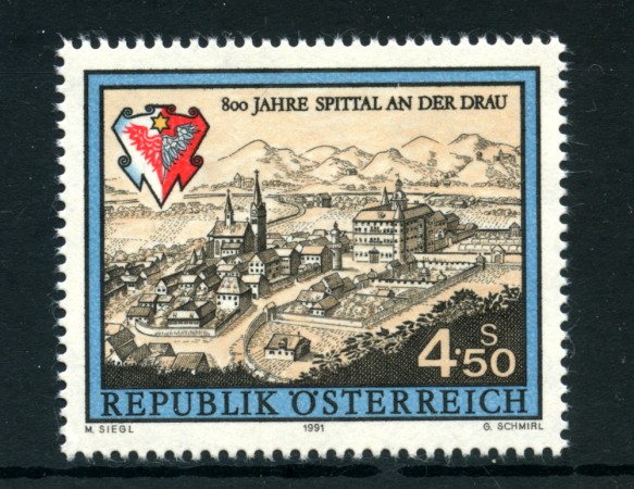 1991 - LOTTO/23360 - AUSTRIA - CITTA' DI SPITTAL AN DER DRAU - NUOVO