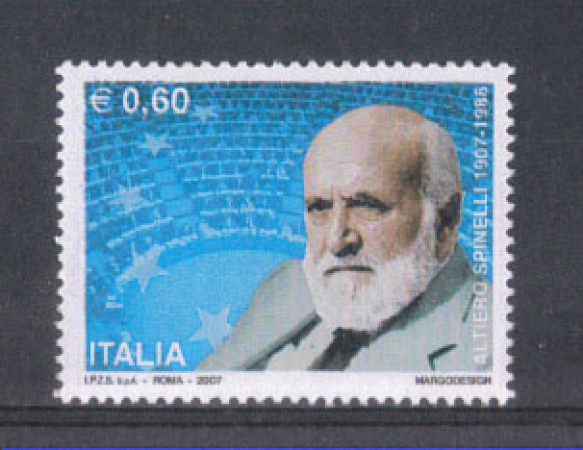 2007 - LOTTO/7638 - REPUBBLICA - ALTIERO SPINELLI