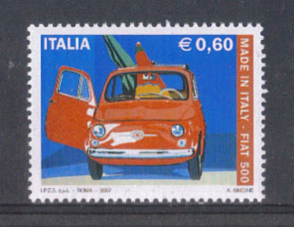 2007 - LOTTO/7641 - REPUBBLICA - FIAT 500 - NUOVO
