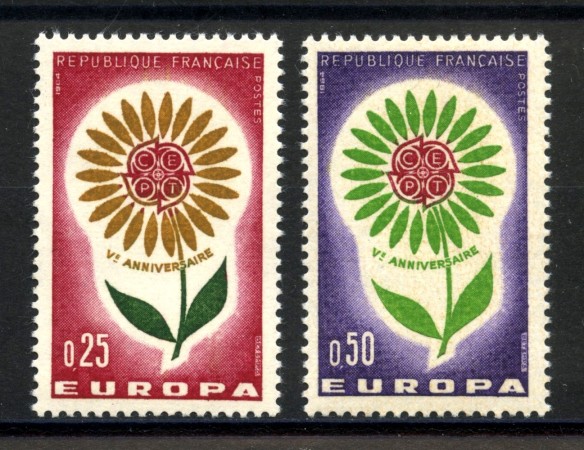 1964 - FRANCIA - LOTTO/41175 - EUROPA 2v. - NUOVI