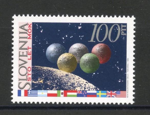 1994 - SLOVENIA - CENTENARIO COMITATO OLIMPICO - NUOVO - LOTTO/33691