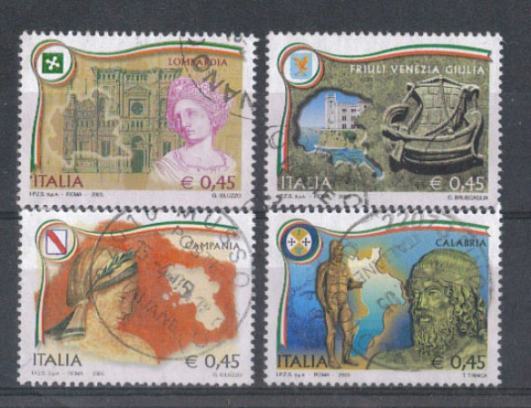 2005 - LOTTO/7503U - REPUBBLICA - REGIONI 2° - USATI