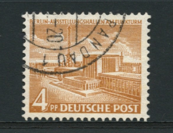 1953/54 - LOTTO/12564 - BERLINO - 4p. MONUMENTI - USATO