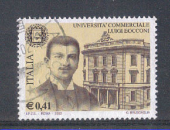 2002 - LOTTO/7349U - REPUBBLICA - UNIVERSITA' BOCCONI - USATO