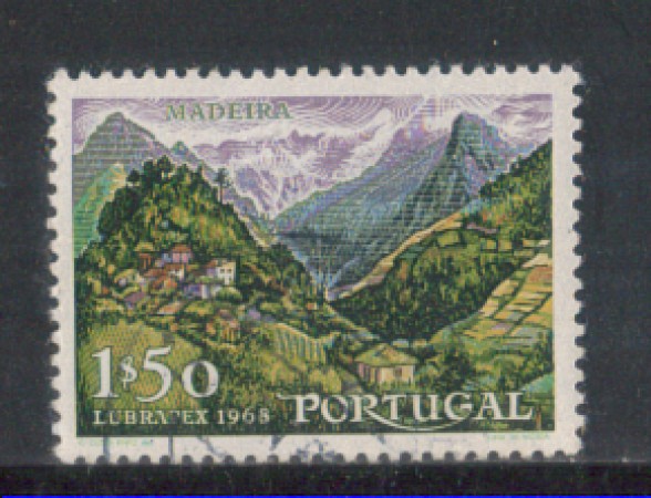 1968 - LOTTO/9829CU - PORTOGALLO - 1,50e. LUBRAPEX - USATO