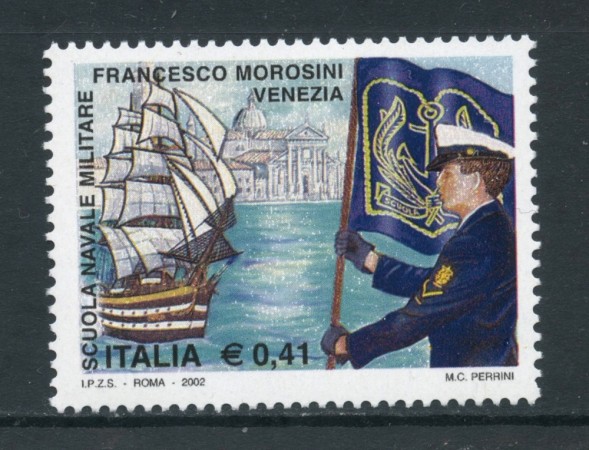 2002 - REPUBBLICA - SCUOLA NAVALE MOROSINI - NUOVO - LOTTO/25602