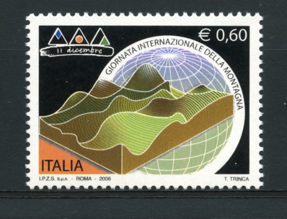 2006 - LOTTO/7564 - REPUBBLICA - GIORNATA DELLA MONTAGNA - NUOVO