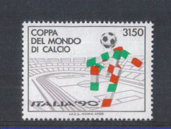 1988 - LOTTO/6895 - REPUBBLICA - CALCIO ITALIA 90
