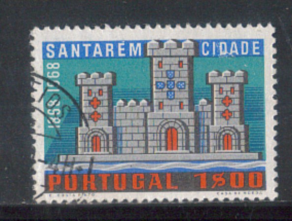 1970 - LOTTO/9843AU - PORTOGALLO - 1e. CITTA' DI COVILHA - USATO