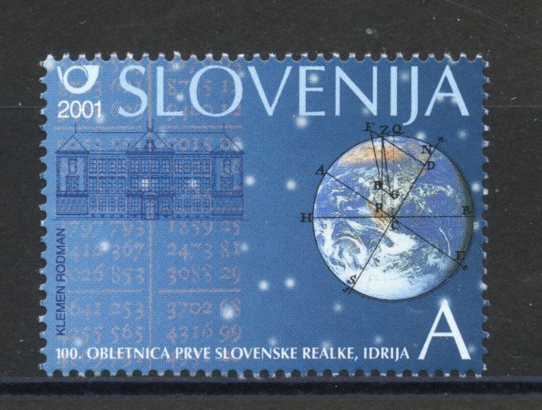 2001 - SLOVENIA - PRIMA SCUOLA MEDIA - NUOVO - LOTTO/34154