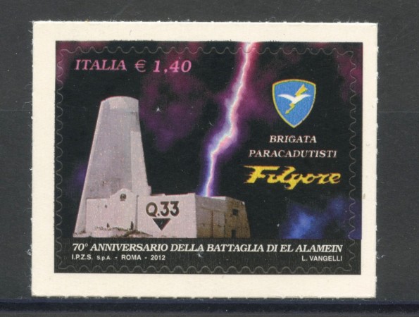 2012 - REPUBBLICA - BRIGATA FOLGORE - NUOVO - LOTTO/37169