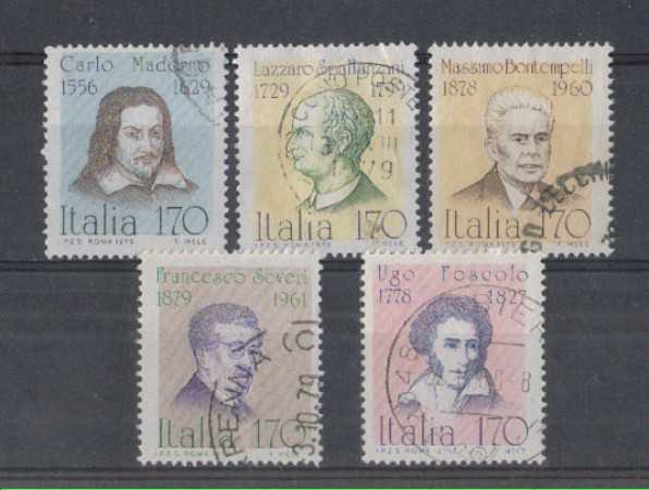 1979 - LOTTO/6700U - REPUBBLICA - PERSONAGGI ILLUSTRI - USATI