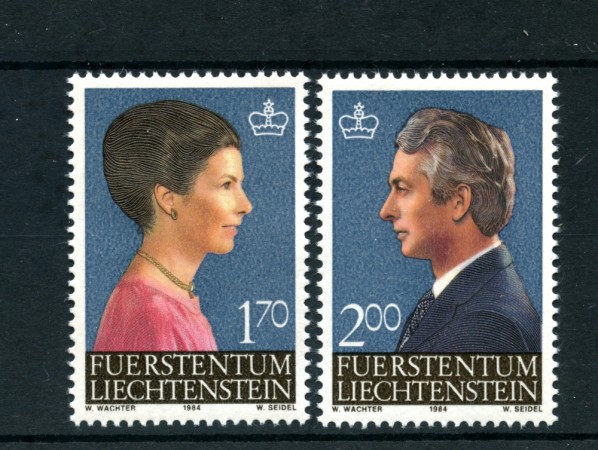 1984 - LOTTO/23411 - LIECHTENSTEIN - PRINCIPI EREDITARI 2v. - NUOVI