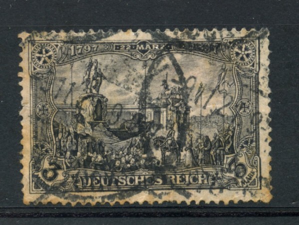 1905 - LOTTO/17706 - GERMANIA - 3 MARCHI VIOLETTO NERO - USATO