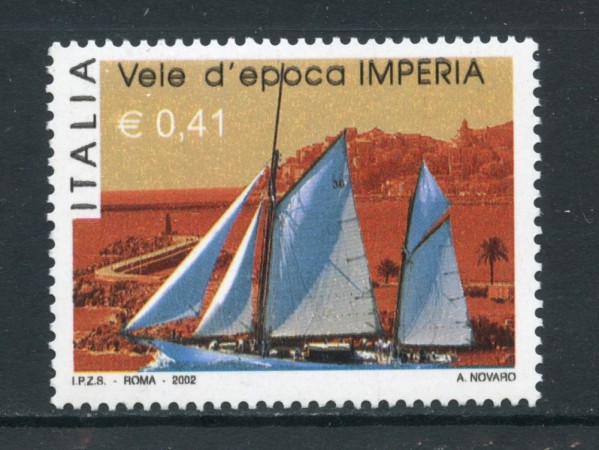 2002 - REPUBBLICA - RADUNO  VELE D'EPOCA - NUOVO - LOTTO/25620
