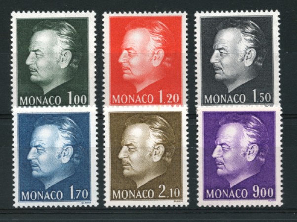 1978 - LOTTO/12914 - MONACO - PRINCIPE RANIERI 6v. - NUOVI