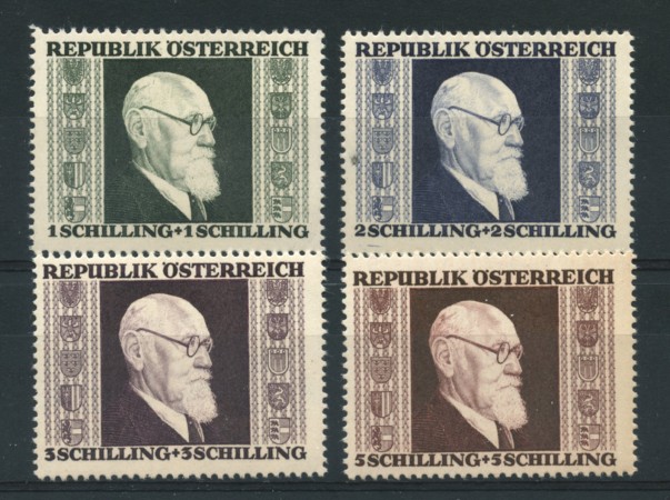 1946 - LOTTO/18734 - AUSTRIA - KARL RENNER 4v. - LING.
