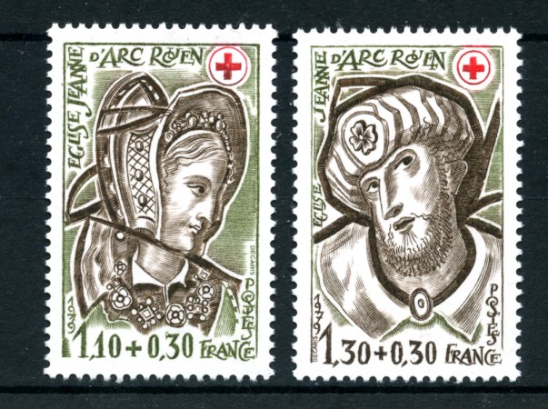 1979 - LOTTO/22647 - FRANCIA - PRO CROCE ROSSA 2v. - NUOVI