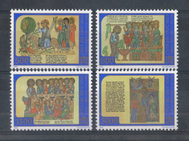 1998 - LOTTO/5736 - VATICANO - VERSO L'ANNO SANTO 4v. - NUOVI